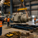 industrial rigging and machinery moving